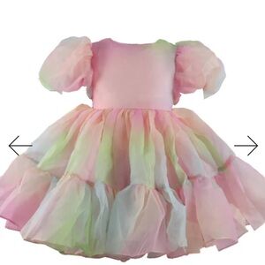 Lola + the boys MARSHMALLOW DREAM DRESS girls size 4 NWT NIP